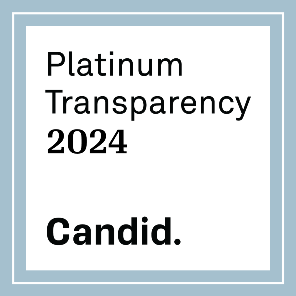 Platinum Transparency 2024 Candid Logo